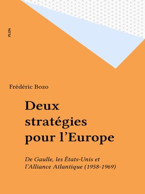 cover image of Deux stratégies pour l'Europe